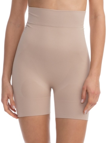 Modelujące szorty krótkie z wysokim stanem z mikrofibry Art.602